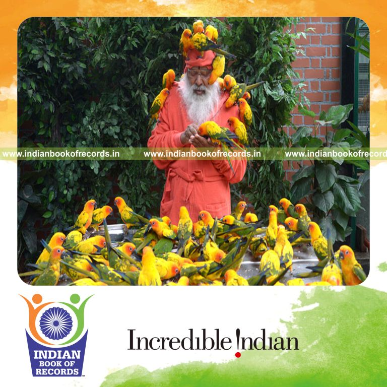 maximum number of bird species housed in an aviary for Indian Book of Records
