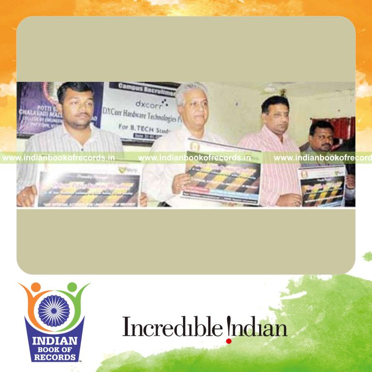 long duration computer security workshop for Indian Book of Records