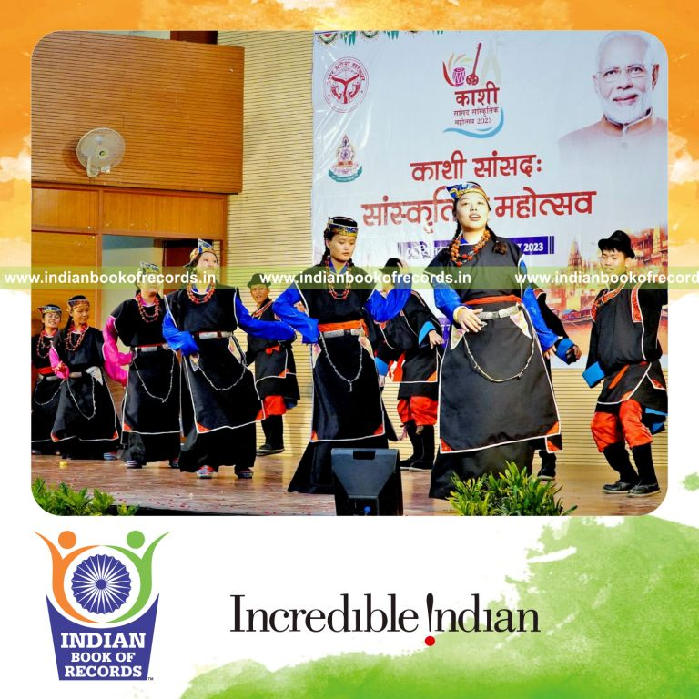 Massive participation in a cultural meet conducted across various locations for the Indian Book of Records