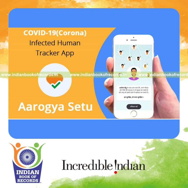 a medical mobile application reaching one hundred million downloads in the shortest time for a record in Indian Book of Records