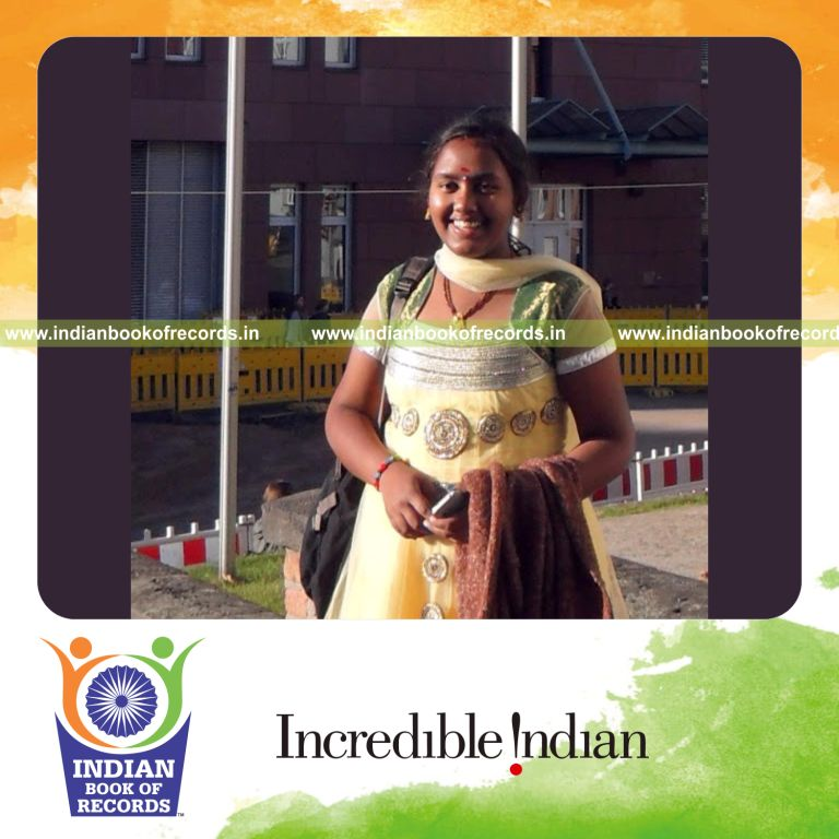 female participant solving complex eight digit multiplication problems quickly for Indian Book of Records