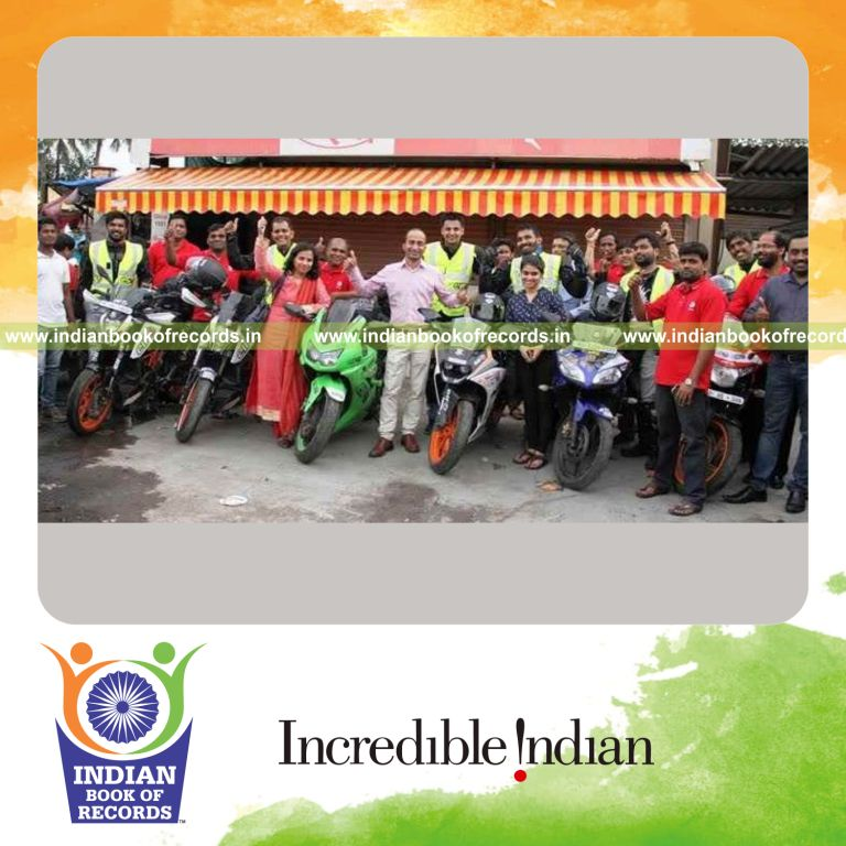 team completing fastest gq expedition for Indian Book of Records
