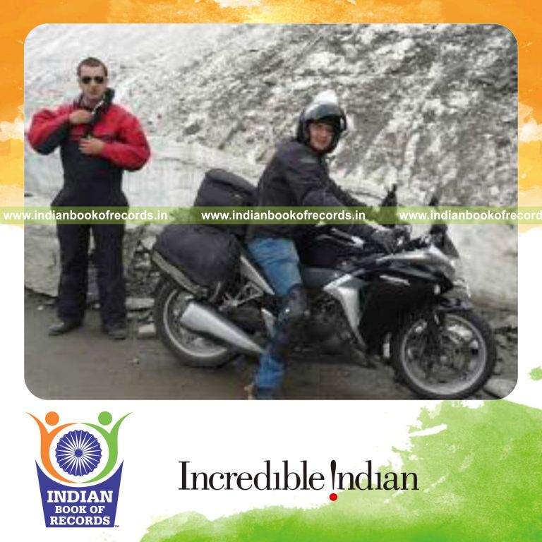 male individual completing fastest north south expedition for record in Indian Book of Records