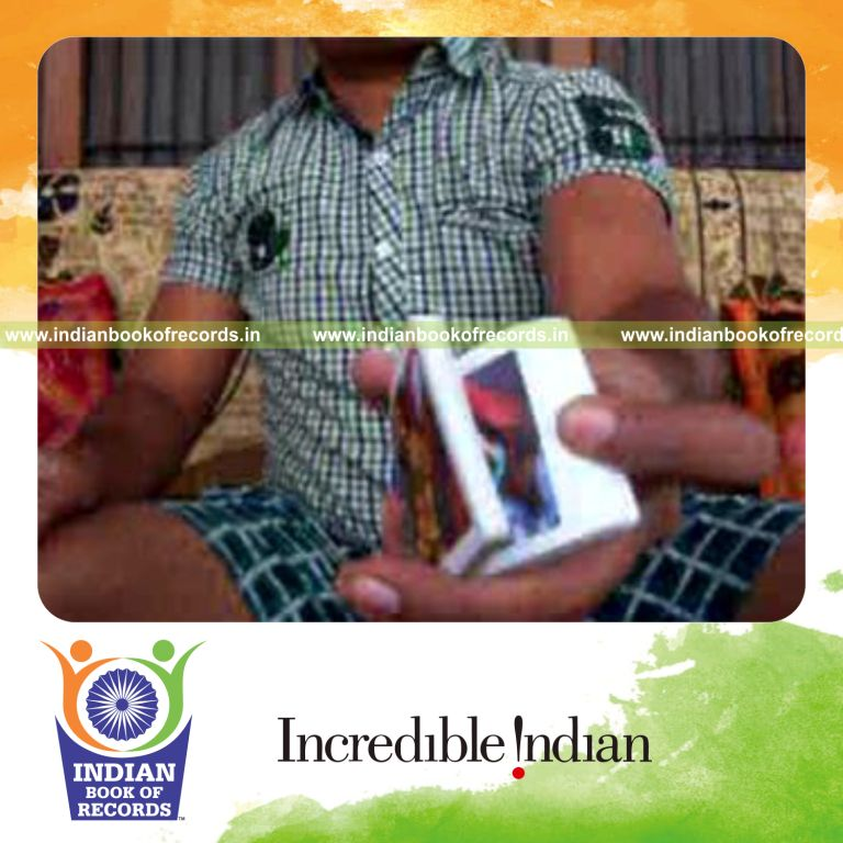 individual performing revolution and k town cuts quickly for record in Indian Book of Records
