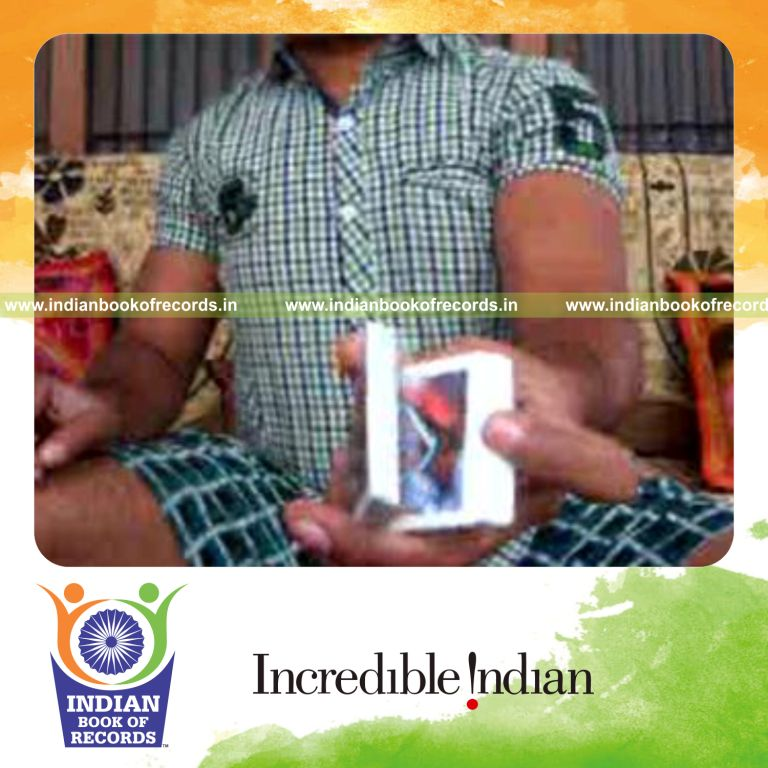 individual performing revolution and muse cuts quickly for record in Indian Book of Records
