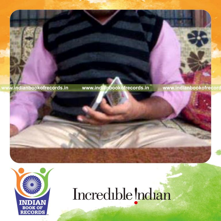 individual performing revolution 2 and sabers double trouble aerial cuts quickly for record in Indian Book of Records