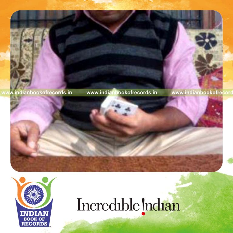 individual performing revolution 2 and sabers double trouble cuts quickly for record in Indian Book of Records
