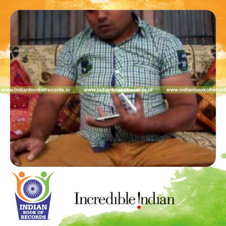 individual performing revolution 2 and kryptonite cuts quickly for record in Indian Book of Records