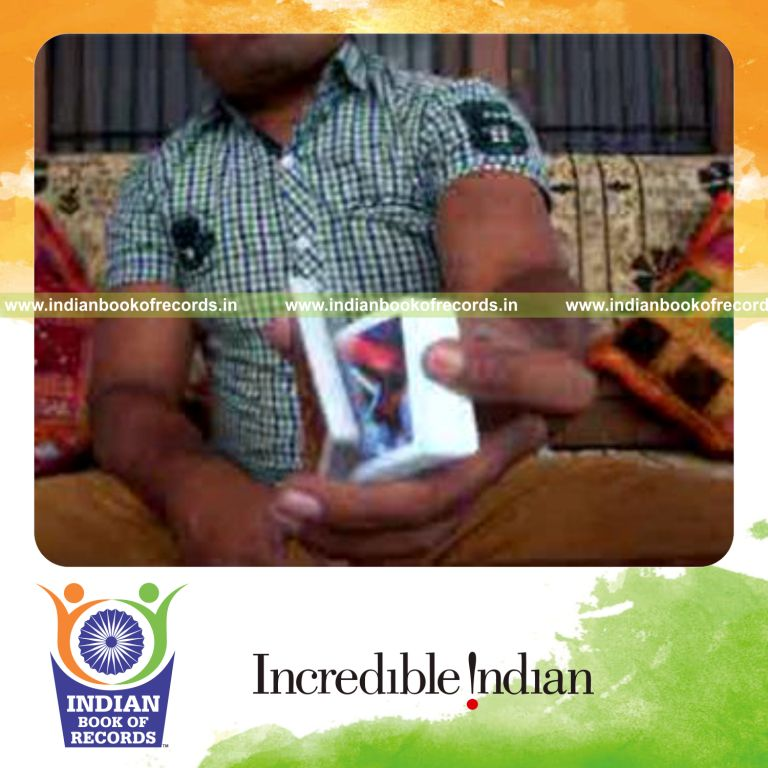 individual performing revolution 2 and muse cuts quickly for record in Indian Book of Records