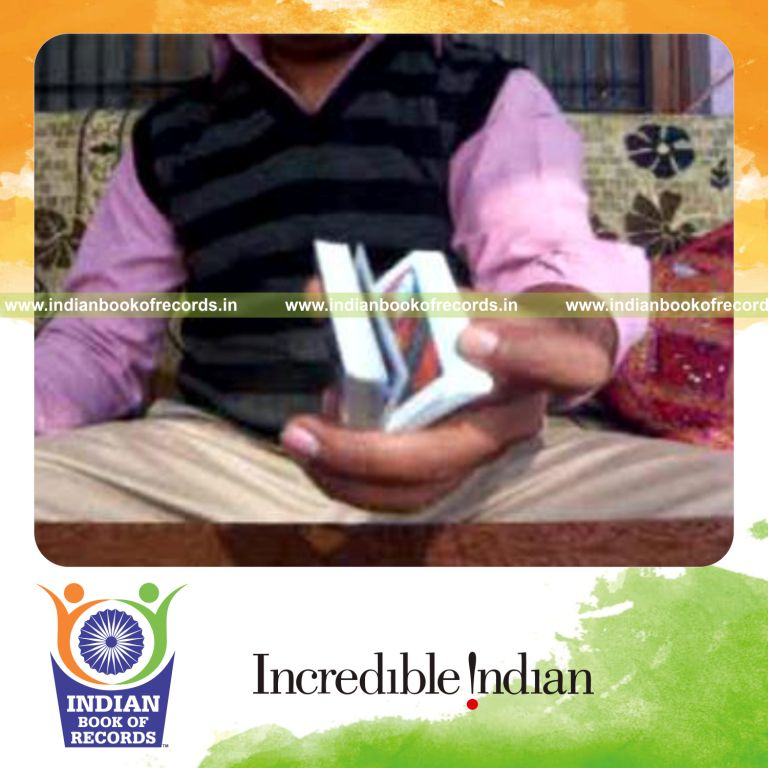 individual performing revolution 2 and sabers revo flipped cuts quickly for record in Indian Book of Records