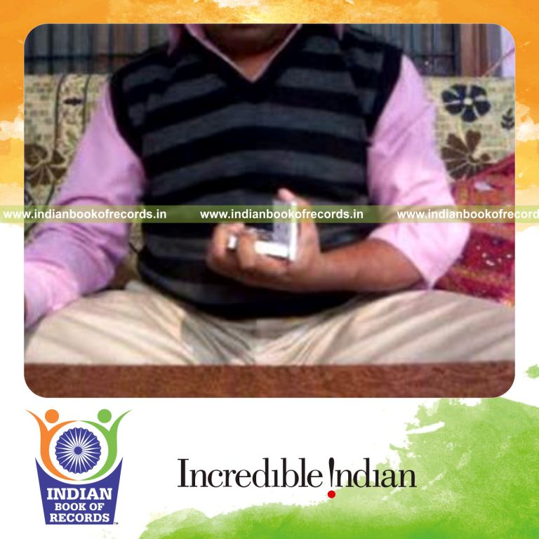 individual performing revolution 2 and sabers rollback cuts quickly for record in Indian Book of Records