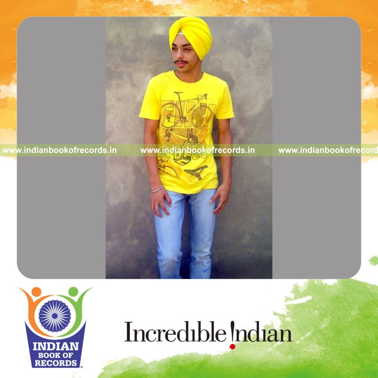 individual running 50 meters on all fours quickly for Indian Book of Records