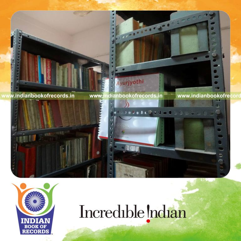 braille ayurveda book created by team for Indian Book of Records