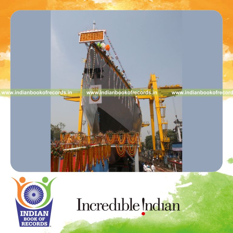 indigenous ship with composite superstructure developed for record in Indian Book of Records