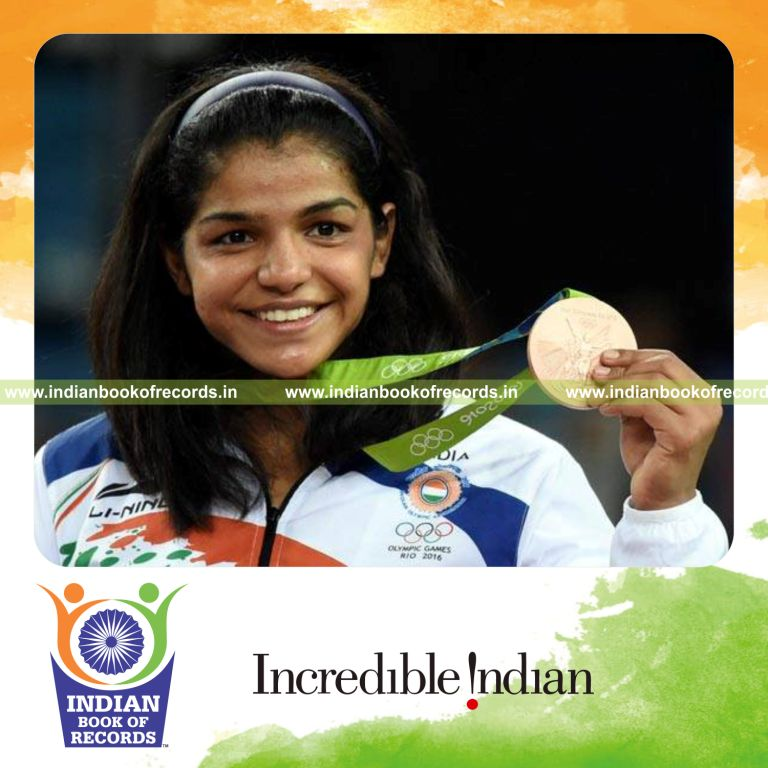 first olympic medal won by a woman for Indian Book of Records