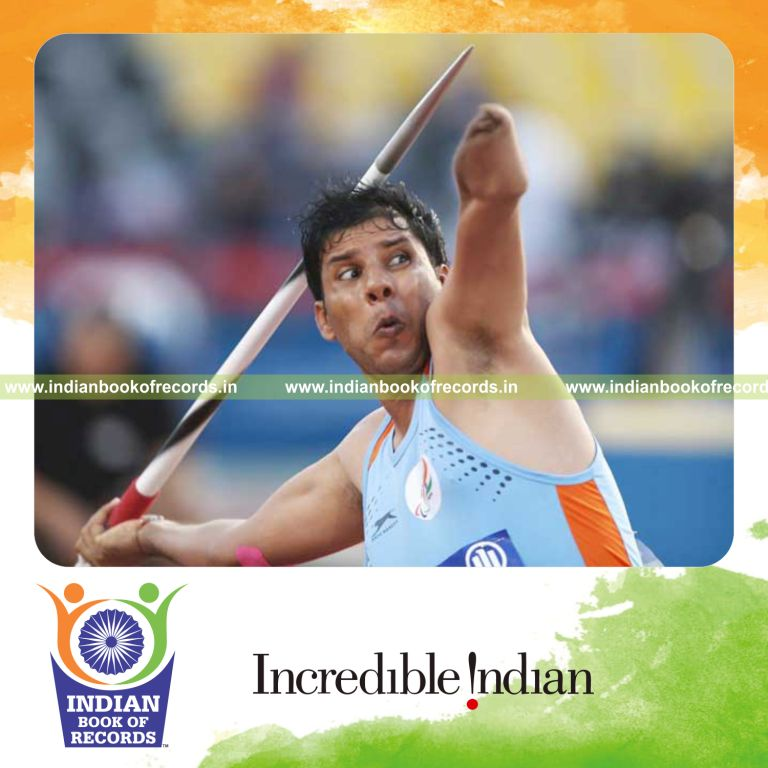 farthest javelin throw distance achieved for Indian Book of Records