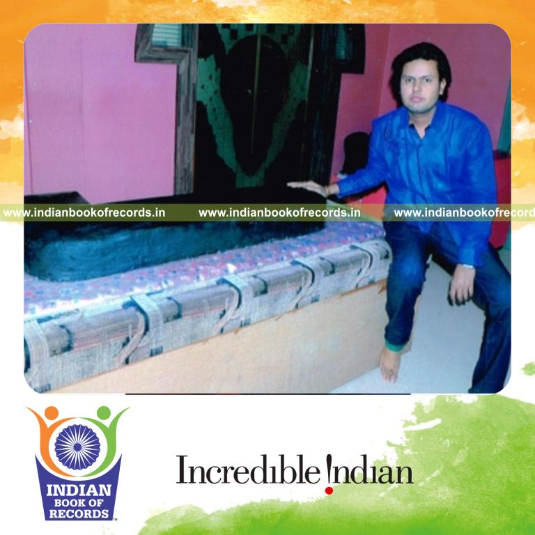 large ayurvedic tablet created by individual for Indian Book of Records