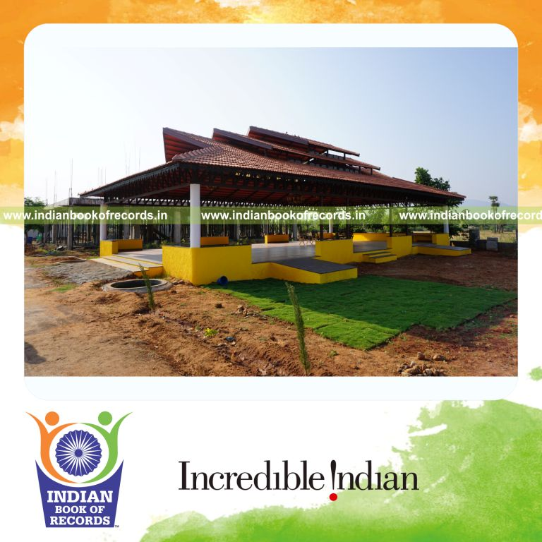 largest gazebo constructed for record in Indian Book of Records