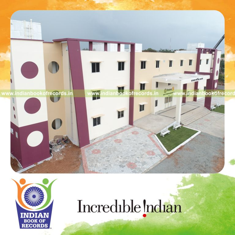 largest hospital constructed using precast concrete shear wall technology in shortest period for an Indian Book of Records