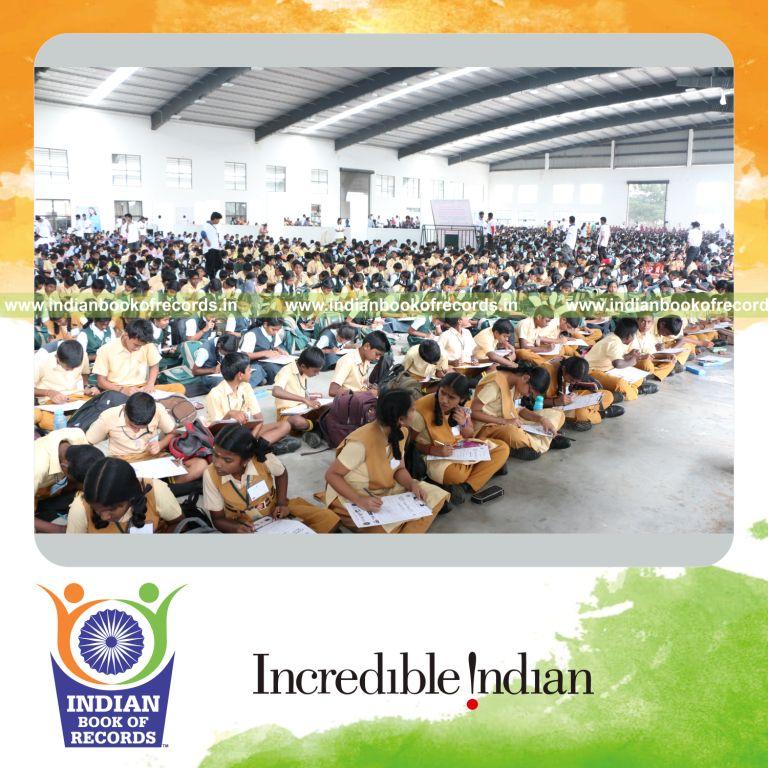 participants writing in multiple languages at single venue for Indian Book of Records