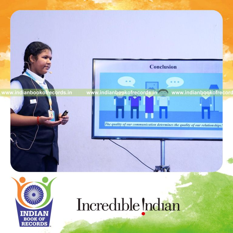 A team delivering continuous lectures over an extended duration for the Indian Book of Records
