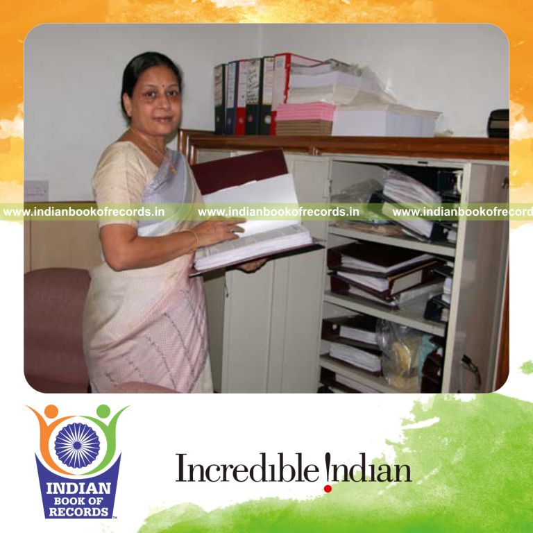 individual female writing maximum letters to editors for Indian Book of Records