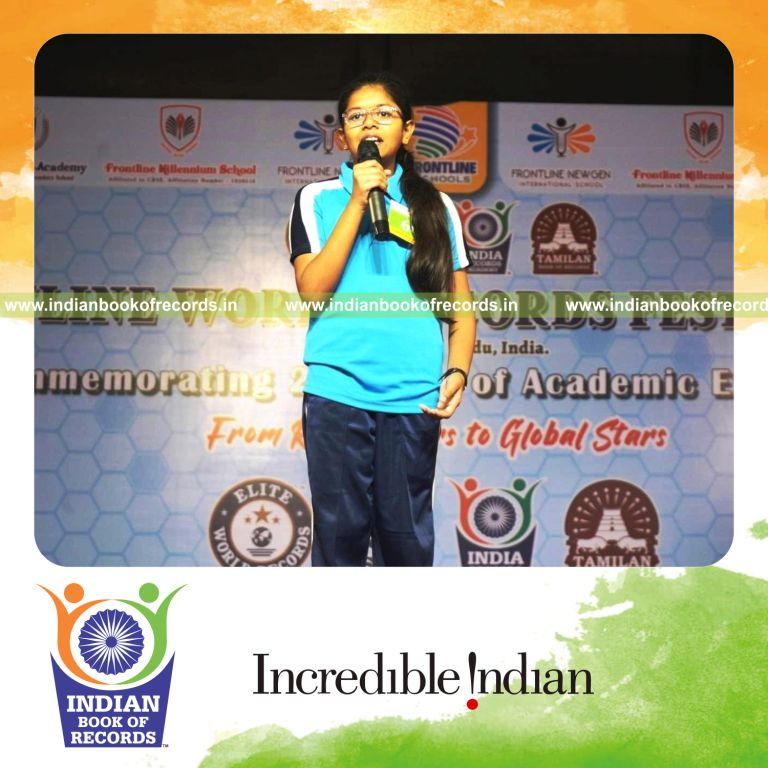 Participants engaged in an extended book review session recorded by the Indian Book of Records