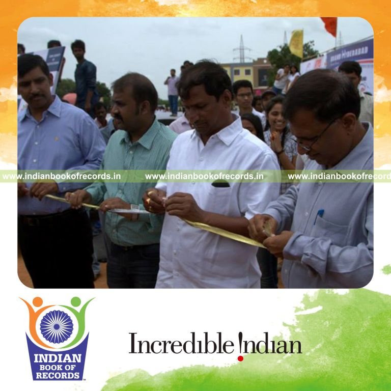 long friendship band created for Indian Book of Records