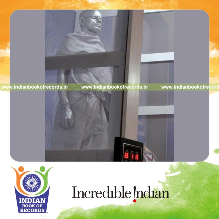individual standing motionless for long duration for Indian Book of Records