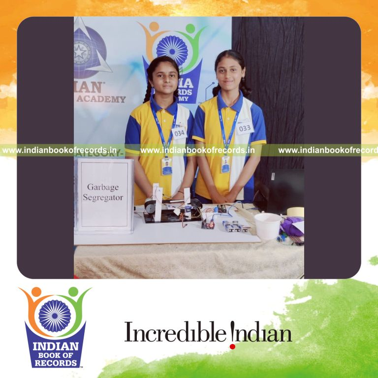 A team assembling robotic models continuously over an extended duration recognized by Indian Book of Records