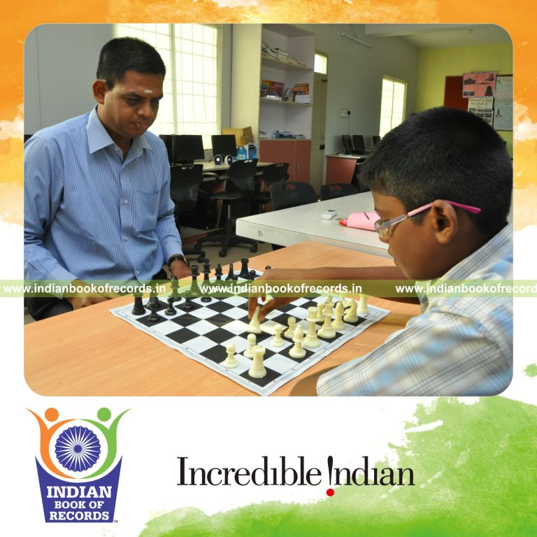 team playing chess continuously for extended duration for record in Indian Book of Records
