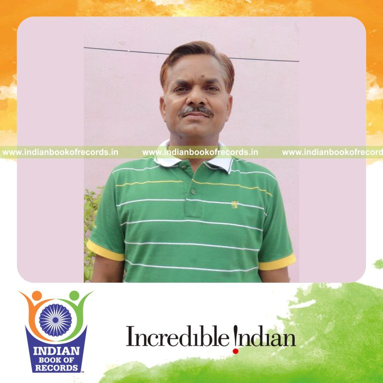 male holding toe squat pose for long duration for Indian Book of Records