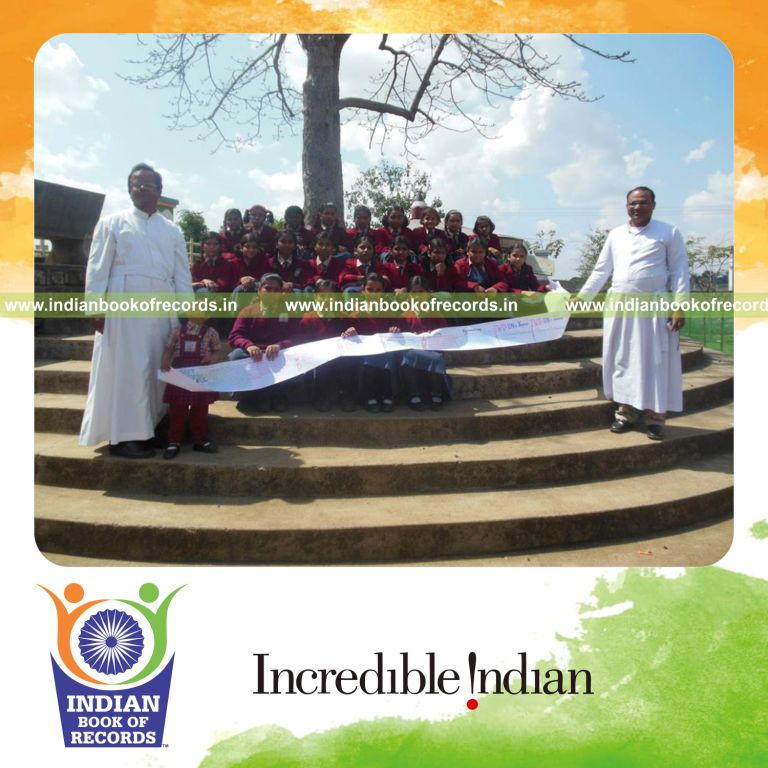 individual writing long discourse content for Indian Book of Records