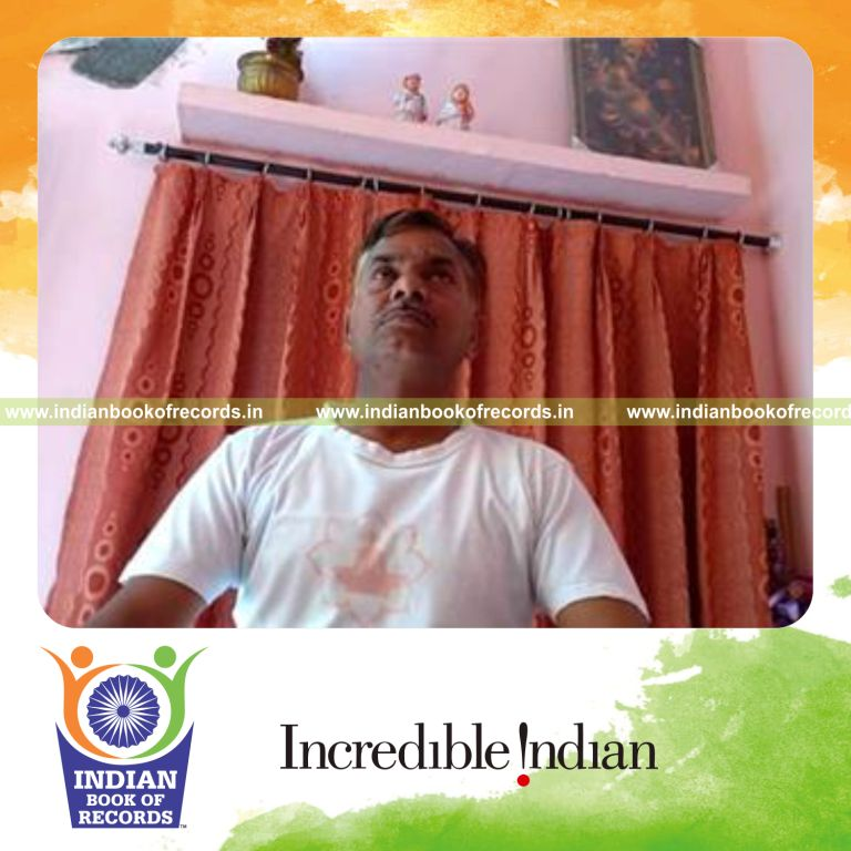 individual blinking maximum times in 30 seconds for record in Indian Book of Records