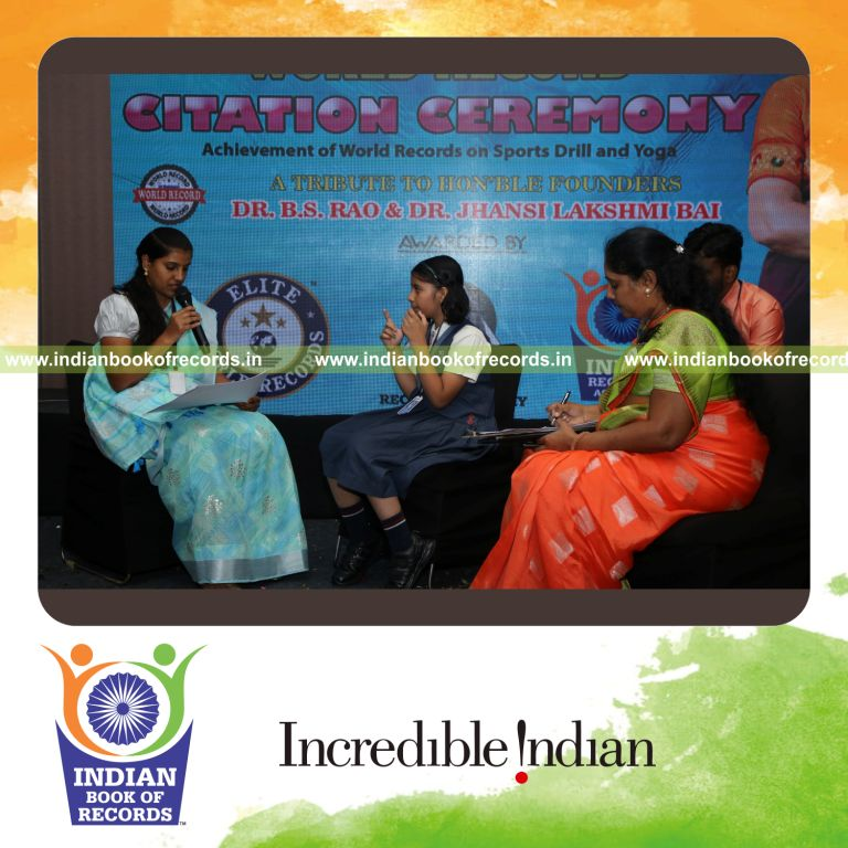 individual solving maximum 2 digit mental arithmetic addition problems by dictation in 7 minutes for record in Indian Book of Records