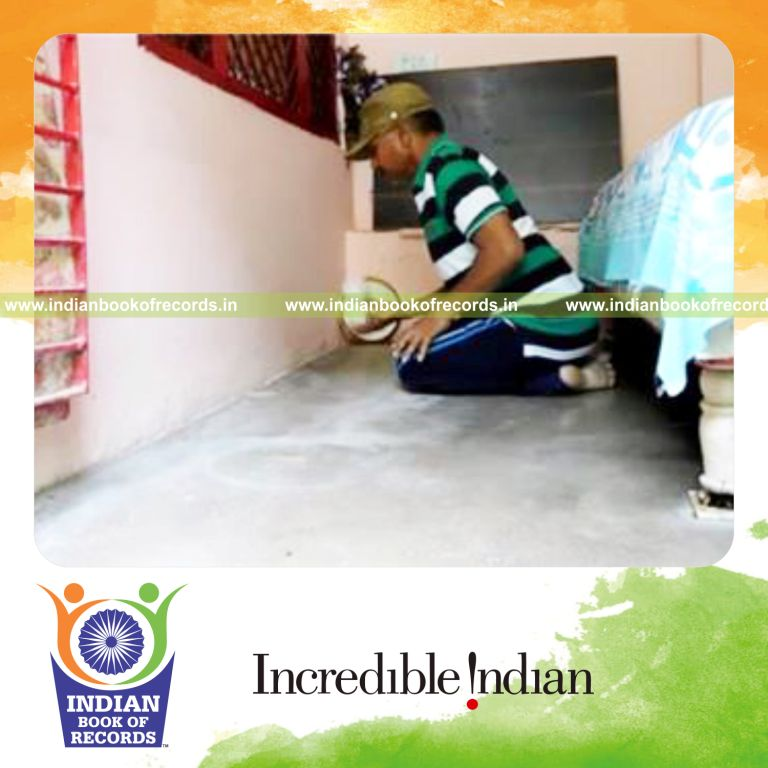 individual bouncing baseball against wall in 30 seconds for record in Indian Book of Records