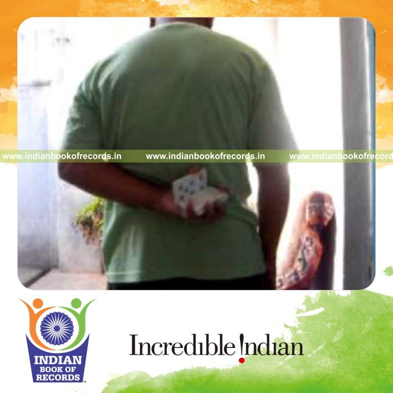 individual performing sabers revolution 2 and chen ka combo in one minute for record in Indian Book of Records
