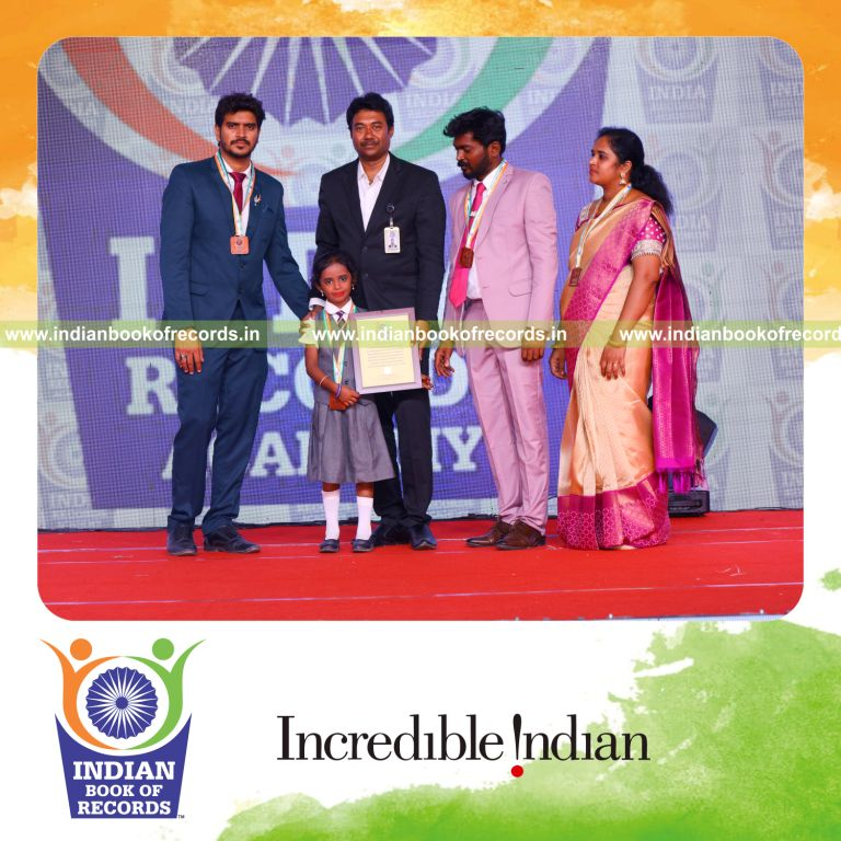 A young child recalling digital images along with their spellings using eidetic memory technique recognized by Indian Book of Records