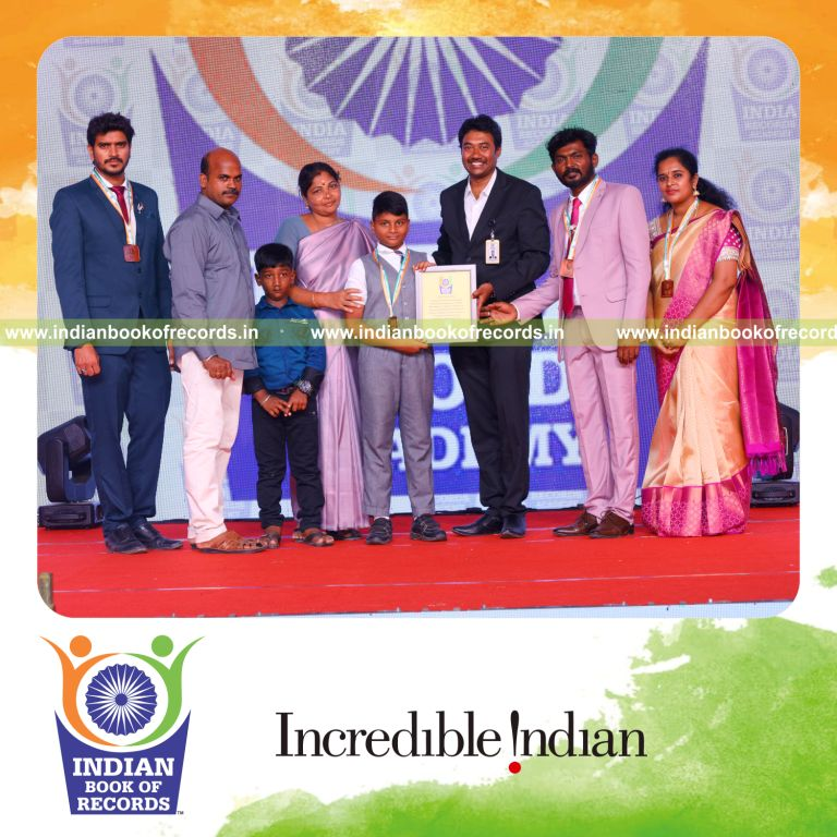 A participant recalling detailed facts about various images quickly recognized by Indian Book of Records