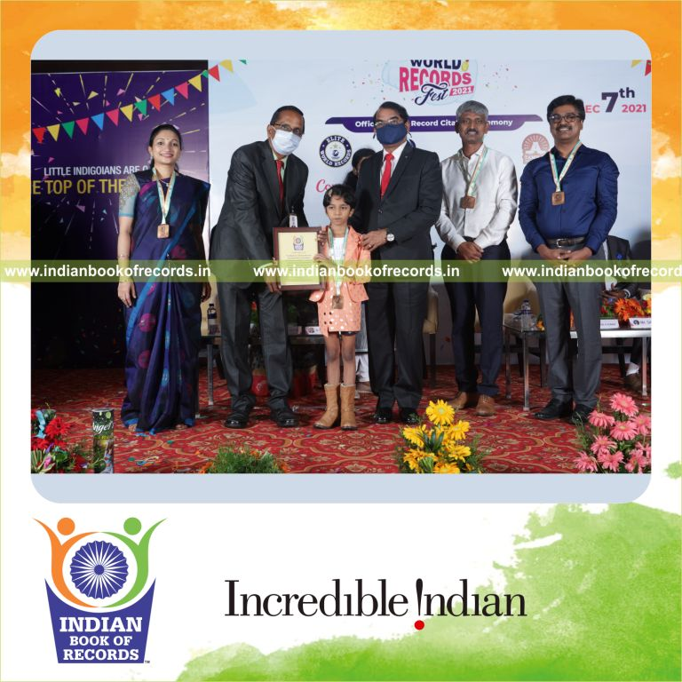 A participant recalling multiple images using peg system mnemonic technique within minutes for Indian Book of Records