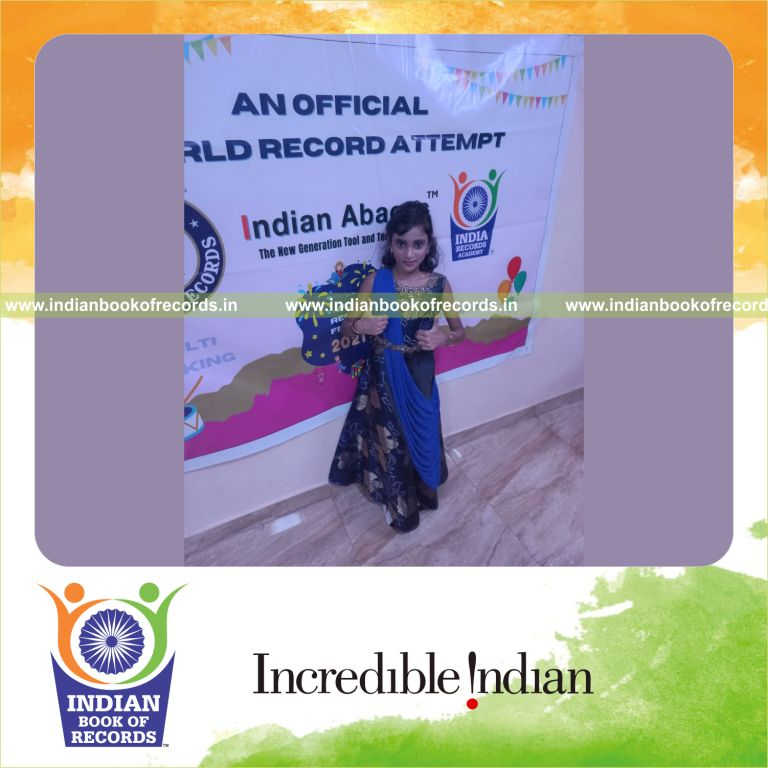 A participant solving multiple multiplication problems mentally within a short time for Indian Book of Records