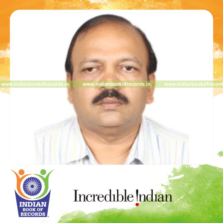 male individual collecting queen elizabeth ii stamps for record in Indian Book of Records