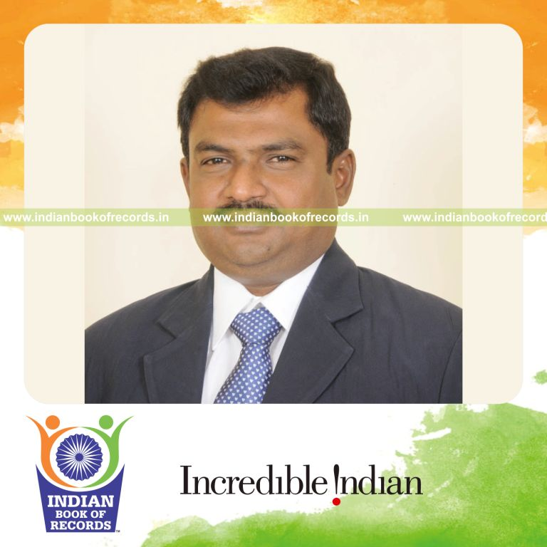 male individual collecting single day dailies for record in Indian Book of Records