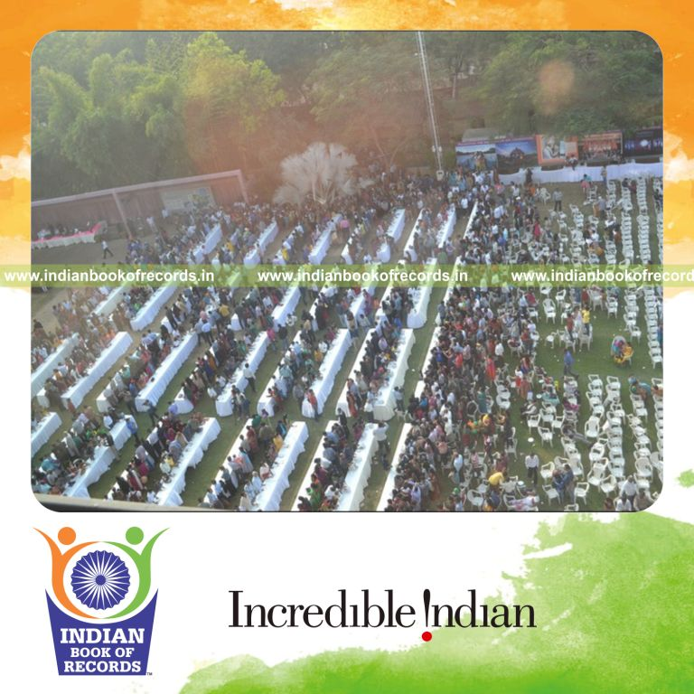 people celebrating birthday simultaneously at single venue for Indian Book of Records