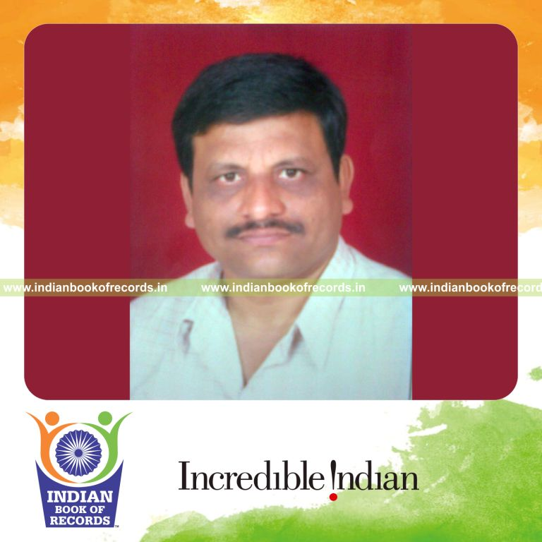 collection of photo postcards by individual for Indian Book of Records