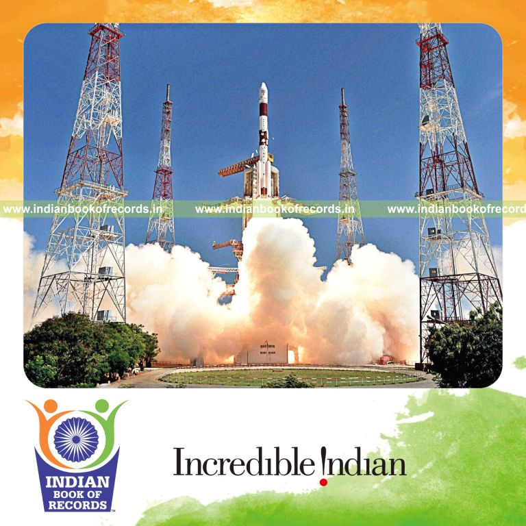 satellites launched in single mission for Indian Book of Records