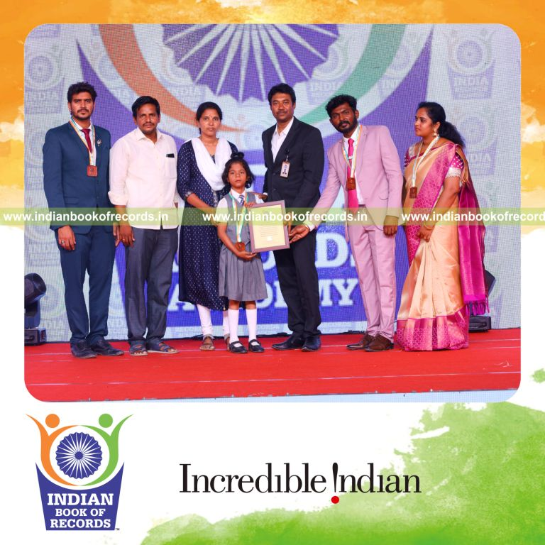 Rapid recall of numerous sight words within a short time showcased for Indian Book of Records