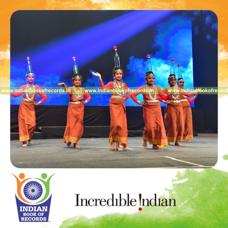 Participants performing different dance styles together within two hours at one location for the Indian Book of Records