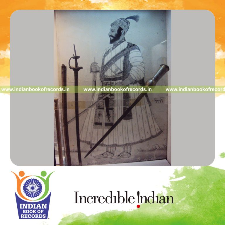 largest portrait created using royal seals for Indian Book of Records
