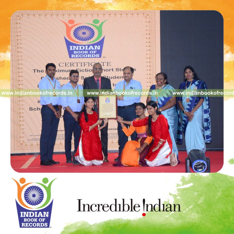 Compilation book featuring numerous fiction short stories written by school students recognized by Indian Book of Records